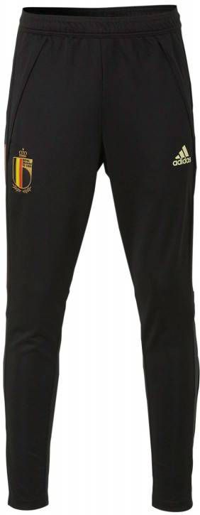 adidas België Trainingsbroek 2020 2021 Zwart Rood Wit