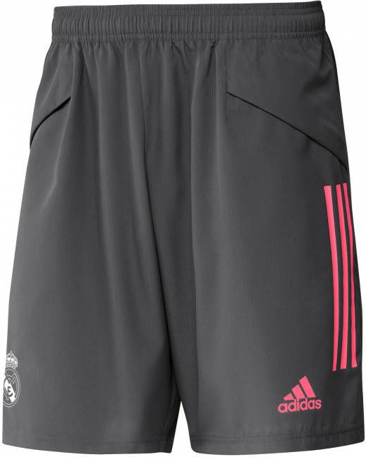adidas Real Madrid DT Trainingsbroekje 2020 2021 Grijs