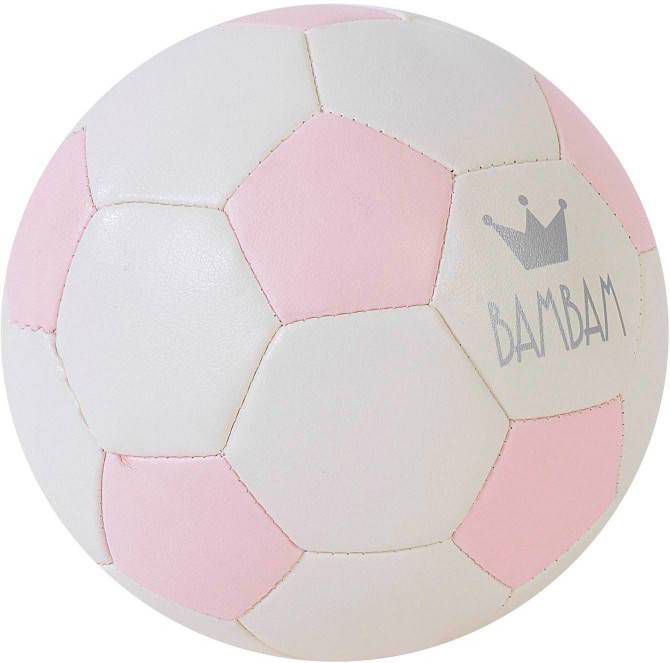 BamBam voetbal roze knuffel 11 cm