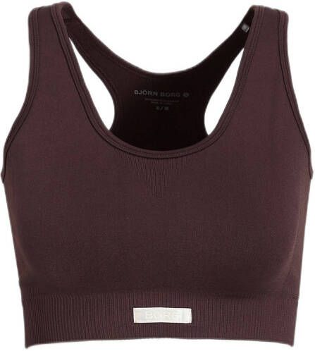 Bjorn Borg Tops Performance Low Seamless Bra Bruin