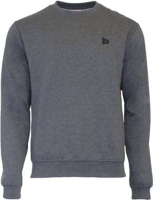 Donnay fleece sportsweater antraciet