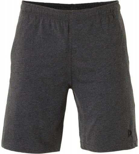 Donnay joggingshort donkergrijs gemeleerd