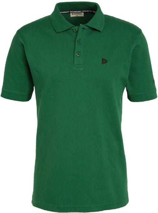 Donnay sportpolo donkergroen