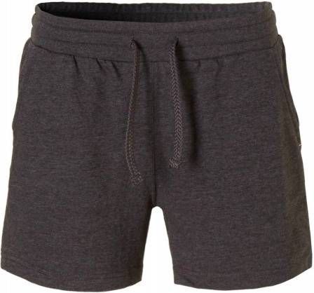 Donnay joggingshort donkergrijs gemeleerd