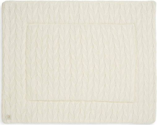 Jollein reversible boxkleed 75x95cm Spring knit ivory