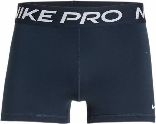 Nike Training Pro 3" Shorts Dames" Obsidian/White Dames