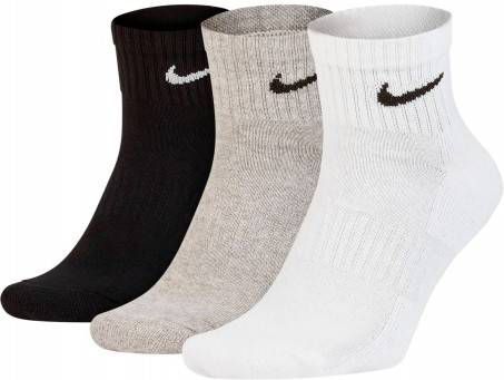 Nike Everyday Cushioned Trainingsenkelsokken (3 paar) Meerkleurig