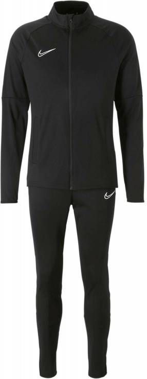 Nike trainingspak zwart online wit