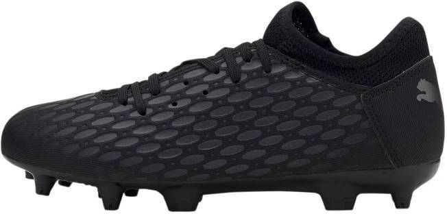 Puma FUTURE 5.4 Gras/Kunstgras Voetbalschoenen(MG)Kids Zwart Asfalt