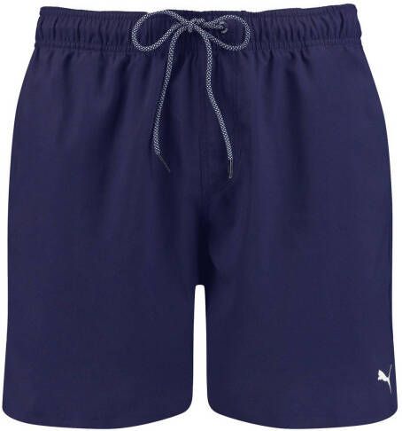 Puma Zwembroeken Medium Length Swim Shorts Blauw