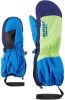 Ziener skihandschoenen Levi AS Mini blauw/limegroen online kopen