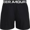 Under Armour Play Up Solid Shorts Black//Metallic Silver online kopen