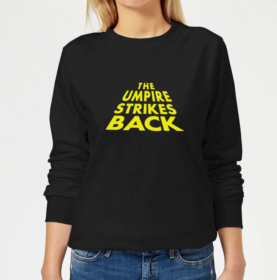 By IWOOT The Umpire Strikes Back Women's Sweatshirt Black 5XL Zwart