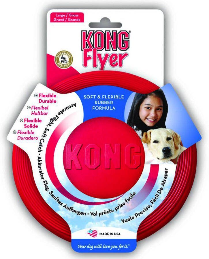 Kong Voordeelpakket Frisbee, Classic, Tennisballen Medium(Frisbee, Classic M, Tennisballen M 3 stuks )